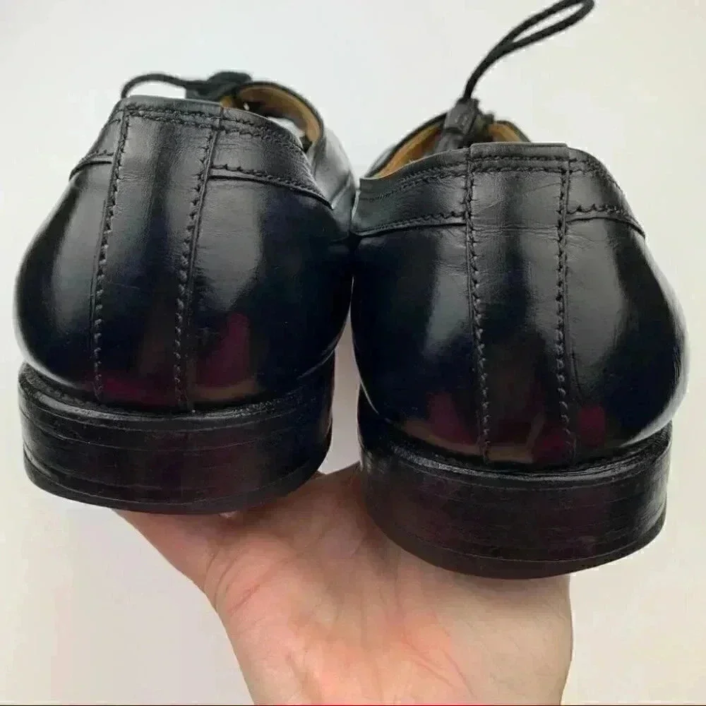 Allen Edmonds Mens Menton size 12 AA black Leather
